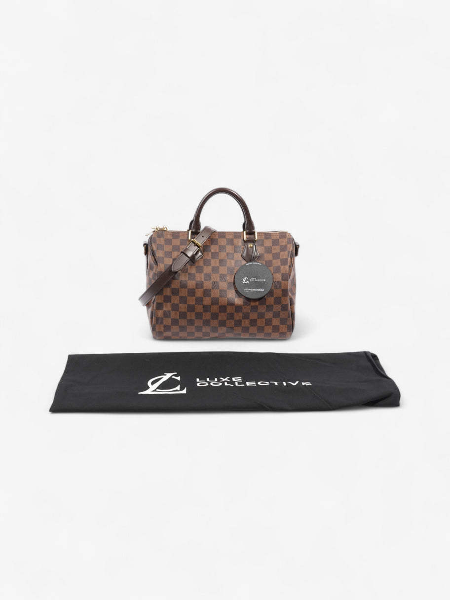 Louis Vuitton Speedy Bandouliere Damier Ebene Coated Canvas 30 Image 8