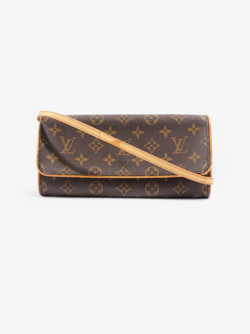  Louis Vuitton Twin Pochette Monogram Coated Canvas GM