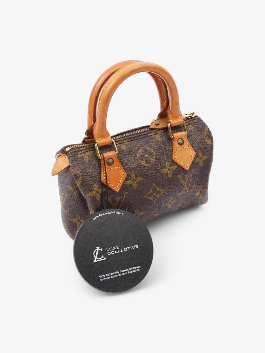 Louis Vuitton Mini Speedy Monogram Coated Canvas Image 10