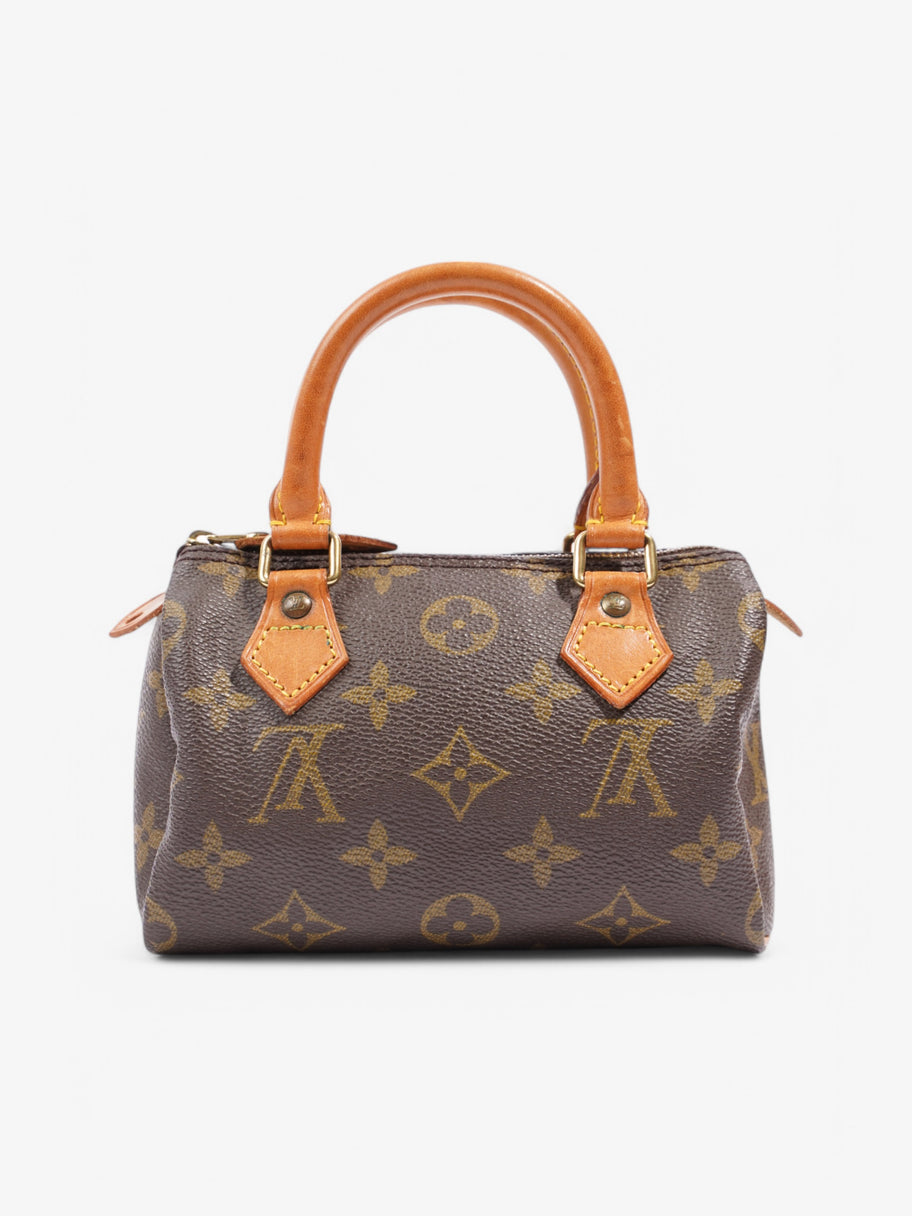 Louis Vuitton Mini Speedy Monogram Coated Canvas Image 4