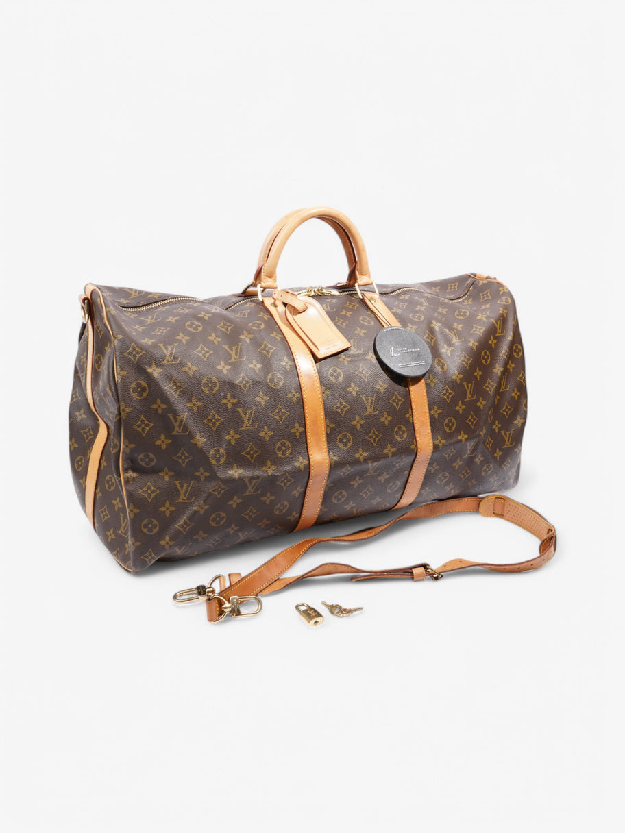 Louis Vuitton Keepall Bandouliere Monogram Coated Canvas 60 Image 10