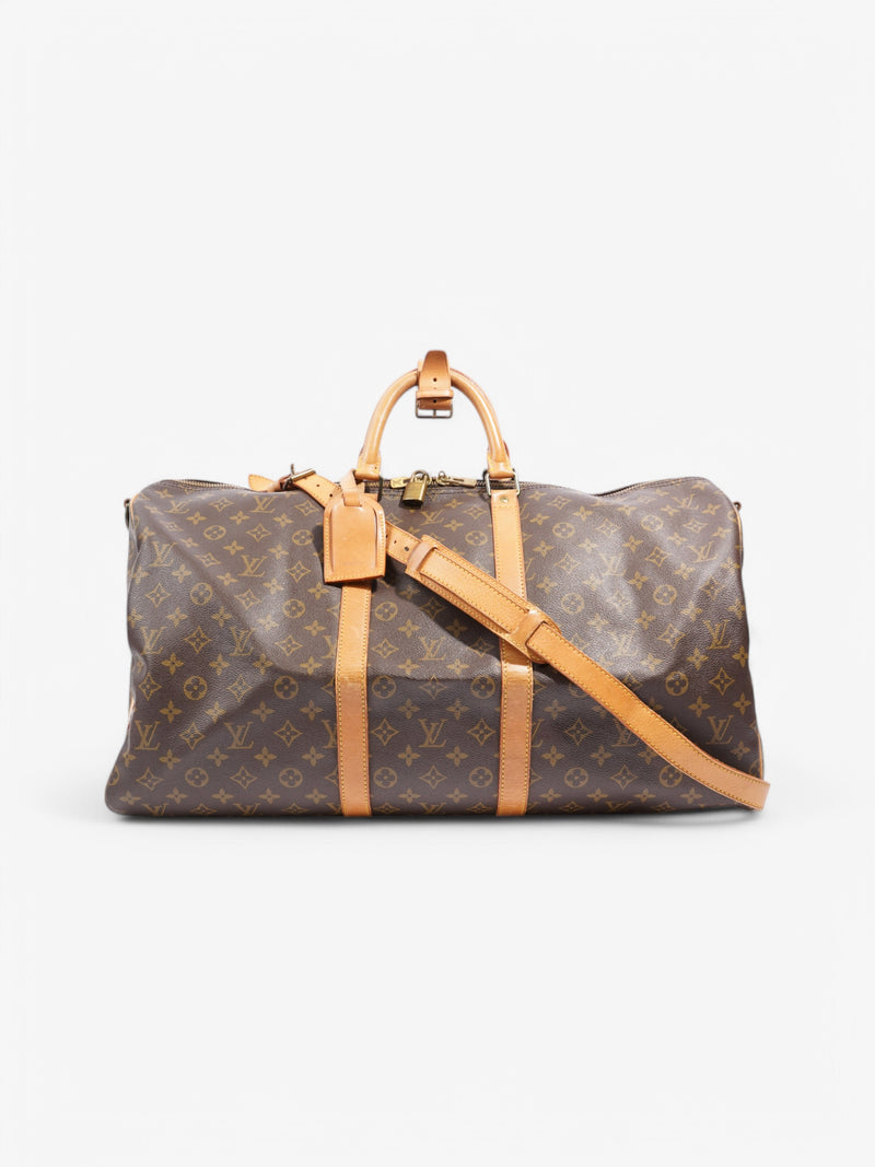  Louis Vuitton Keepall Bandouliere Monogram Coated Canvas 55