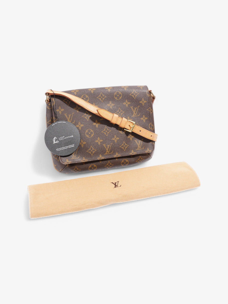 Louis Vuitton Musette Tango Monogram Coated Canvas Image 9