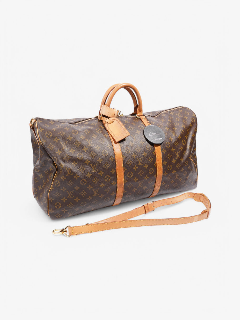 Louis Vuitton Keepall Bandouliere Monogram Coated Canvas 60 Image 12