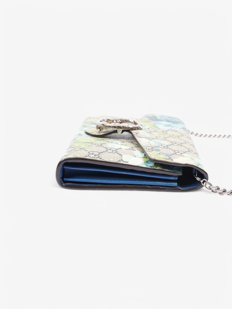 Gucci Dionysus Chain Wallet Supreme / Blue Coated Canvas Image 3