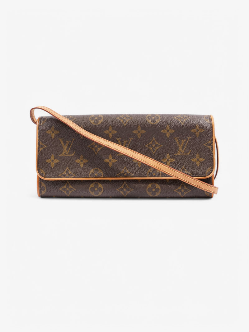  Louis Vuitton Twin Pochette Monogram Coated Canvas GM