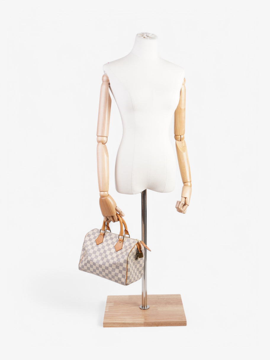 Louis Vuitton Speedy Damier Azur Coated Canvas 25 Image 2