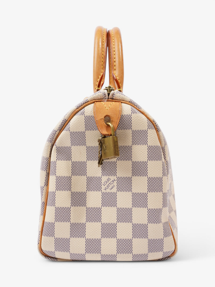 Louis Vuitton Speedy Damier Azur Coated Canvas 25 Image 3