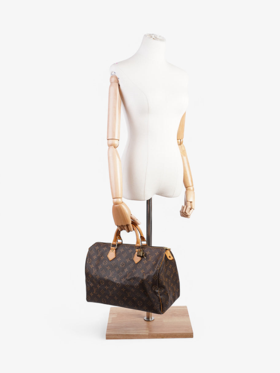 Louis Vuitton Speedy Monogram Coated Canvas 35 Image 2