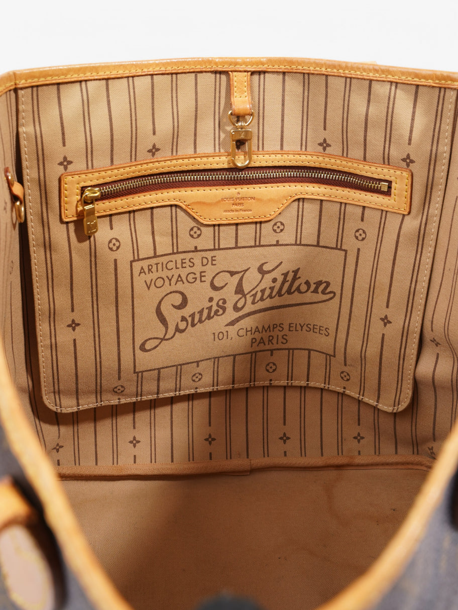 Louis Vuitton Neverfull Monogram Coated Canvas MM Image 7