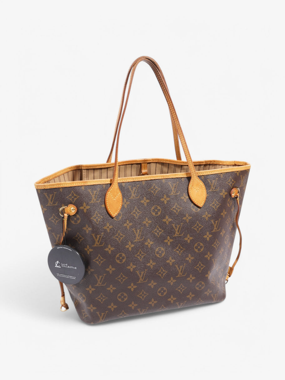Louis Vuitton Neverfull Monogram Coated Canvas MM Image 9