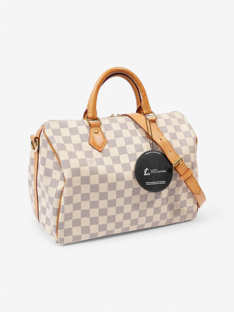 Louis Vuitton Speedy Bandouliere Damier Azur Coated Canvas 30 Image 9