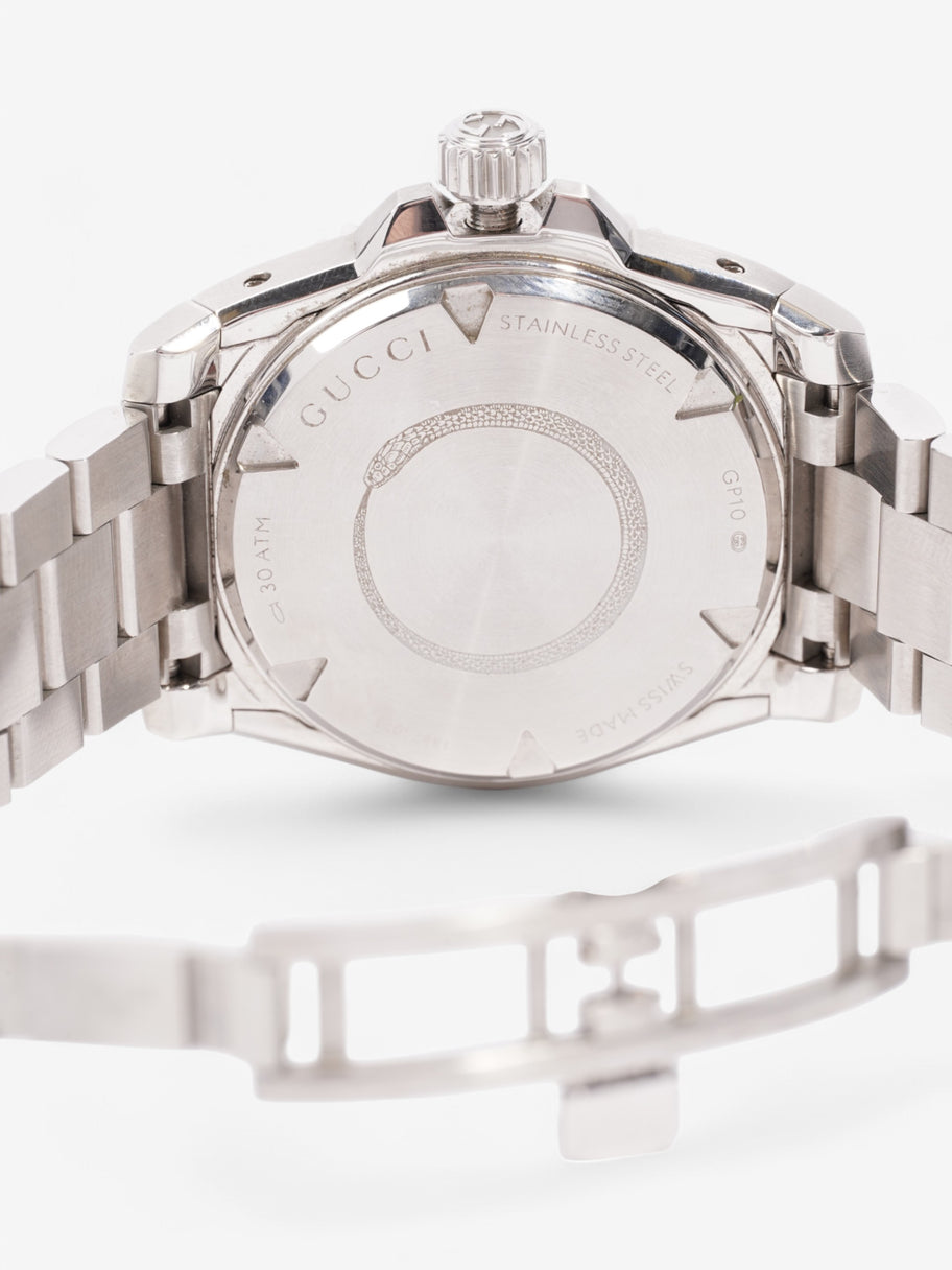 Gucci Dive Automatic Gold Silver Steel Strap YA136357 Silver / Gold Stainless Steel 40mm Image 4