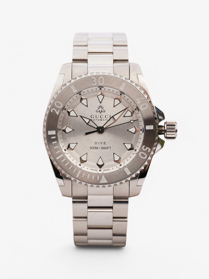  Gucci Dive Silver Stainless Steel 40mm
