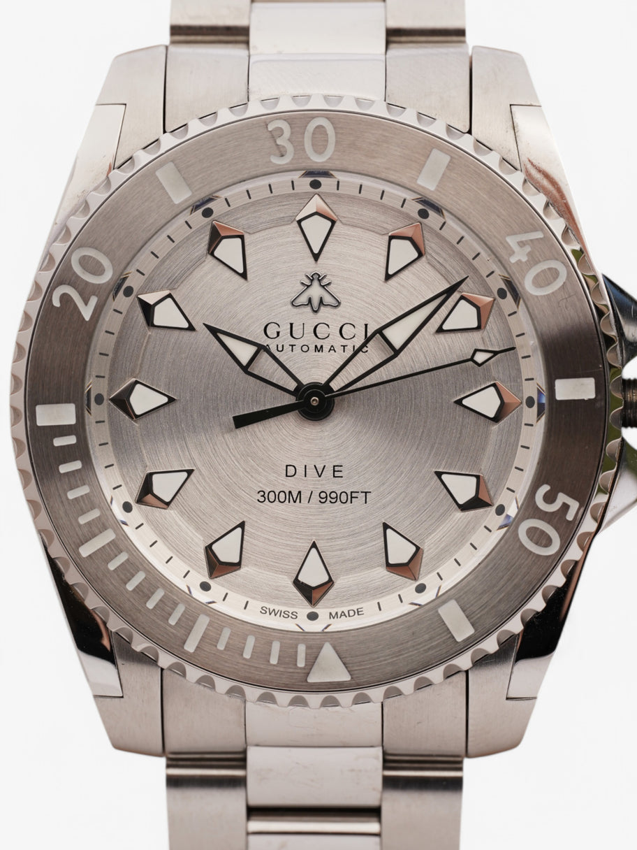 Gucci Dive Silver Stainless Steel 40mm Image 2