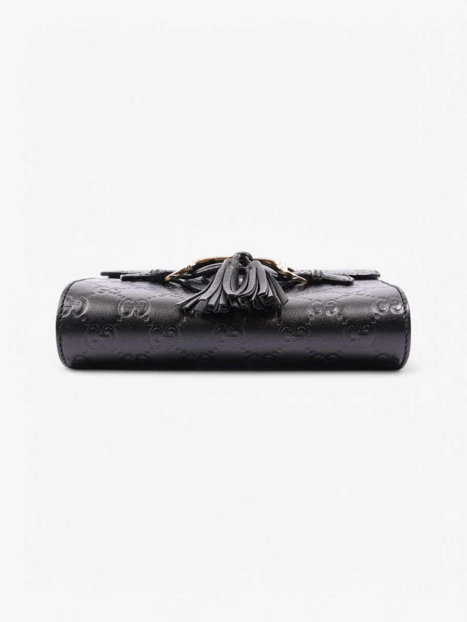 Gucci Emily Black Leather Image 6