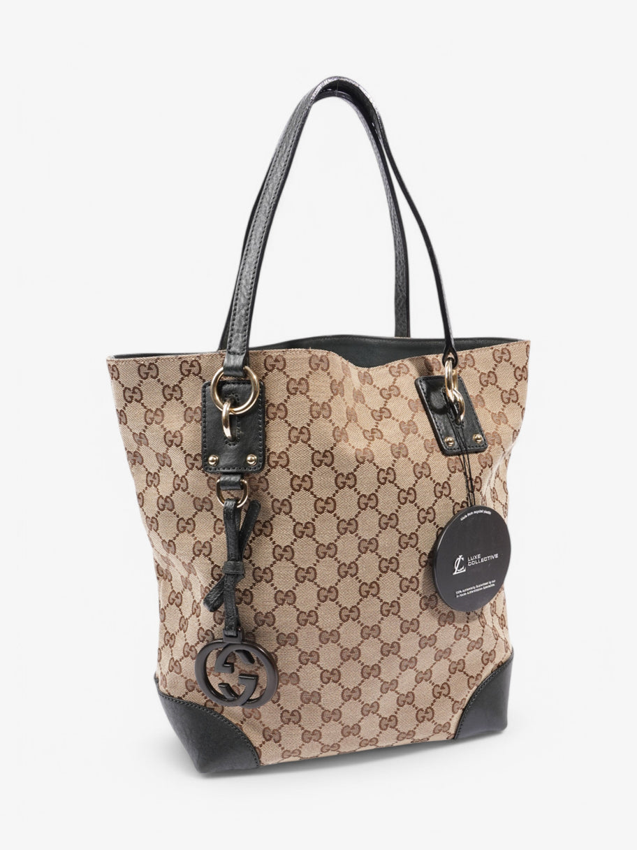 Gucci Tote Bag Supreme / Black Canvas Image 10