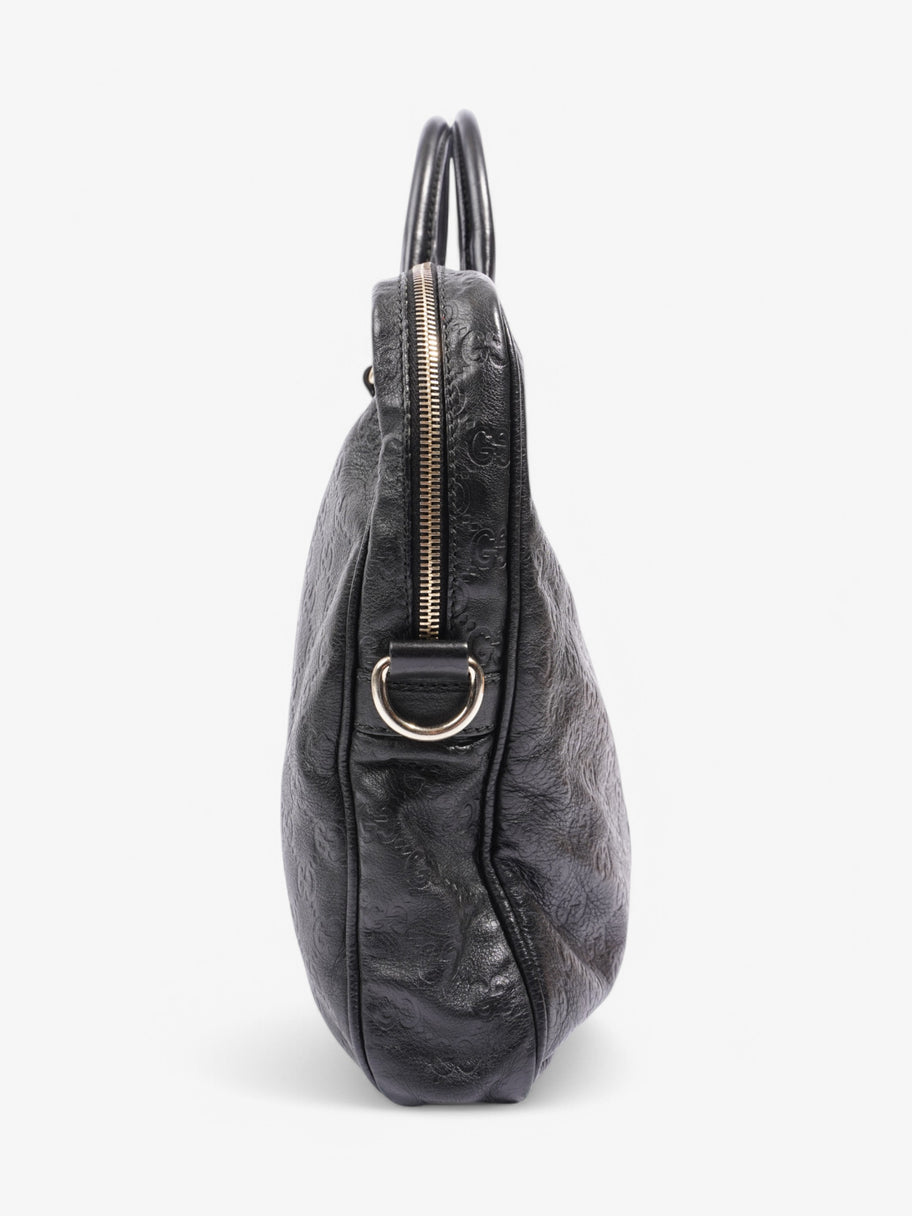 Gucci Briefcase Black Leather Image 3
