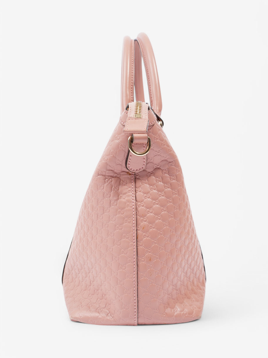 Gucci 2Way Tote Pink Leather Image 3