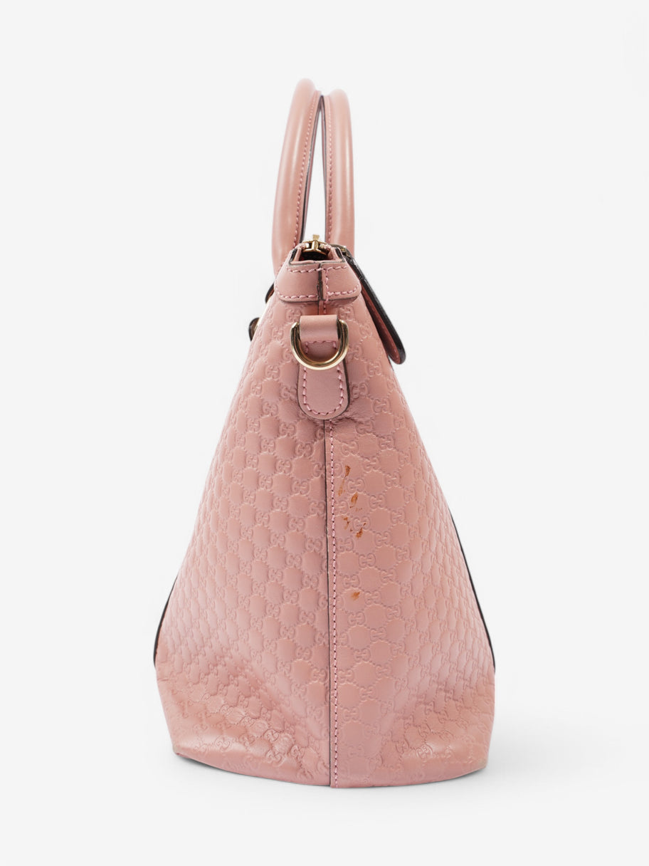 Gucci 2Way Tote Pink Leather Image 5