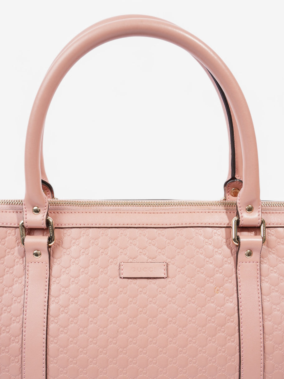 Gucci 2Way Tote Pink Leather Image 7
