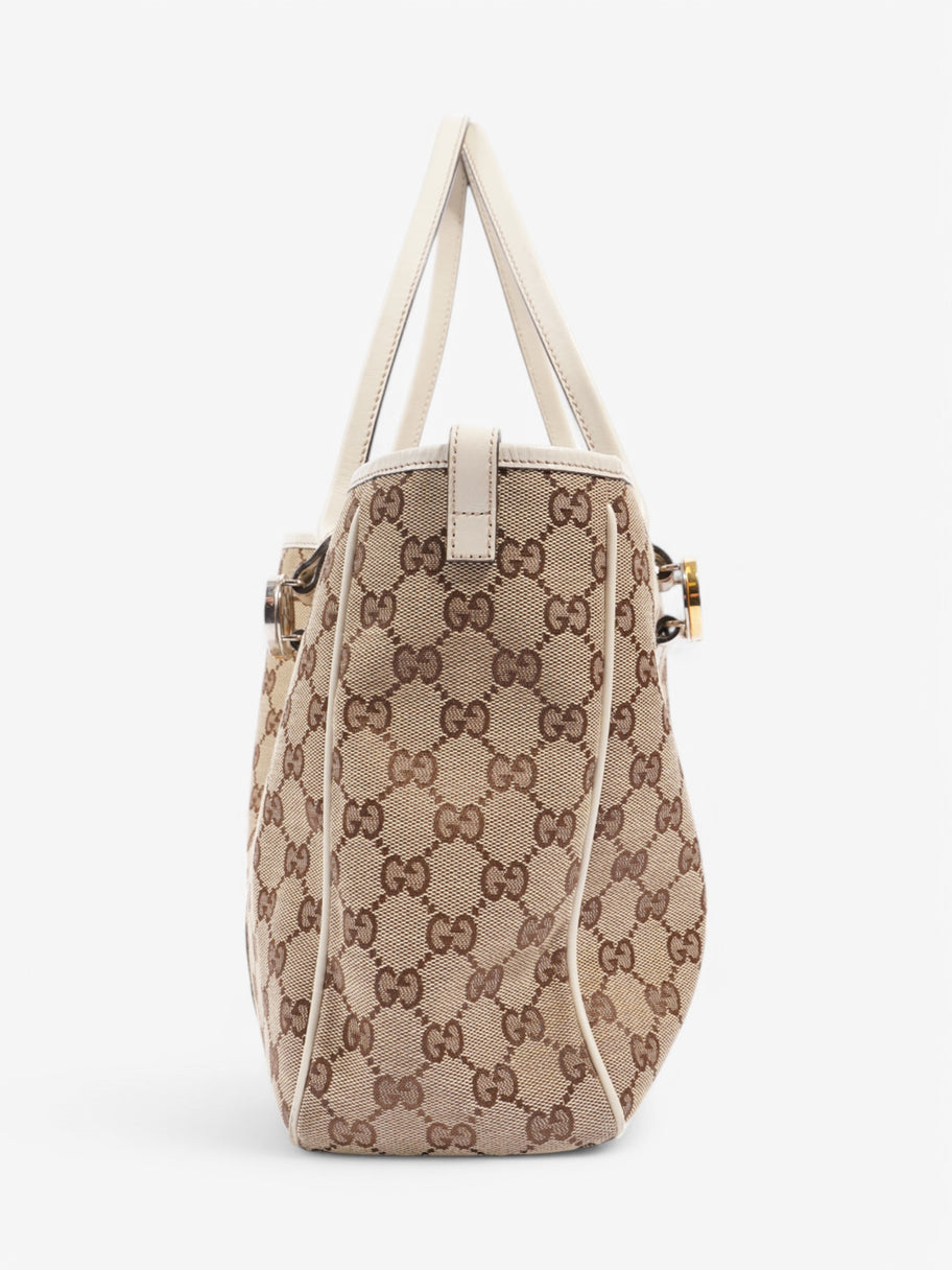 Gucci GG Shoulder Bag Supreme / Cream Canvas Image 3
