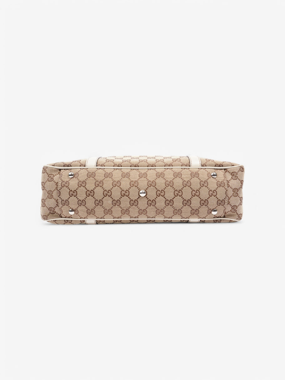 Gucci GG Shoulder Bag Supreme / Cream Canvas Image 6