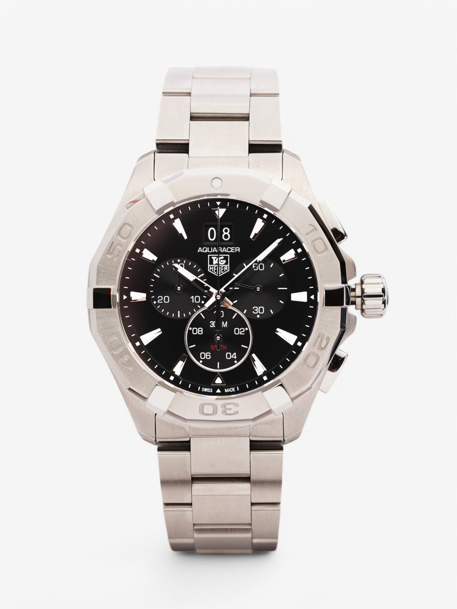 TAG Heuer Aqua Racer CAY1110-0 Black / Silver Stainless Steel 44mm Image 1