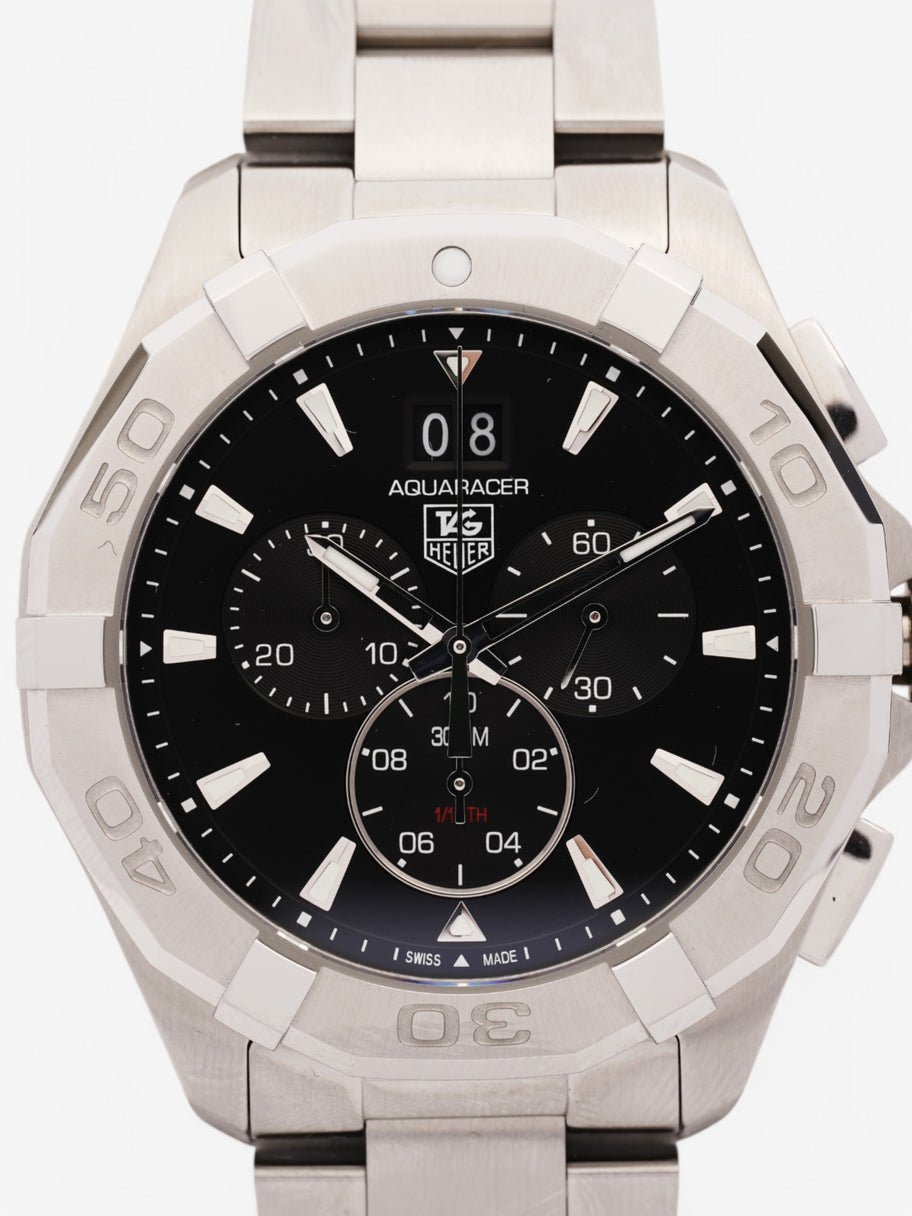 TAG Heuer Aqua Racer CAY1110-0 Black / Silver Stainless Steel 44mm Image 2
