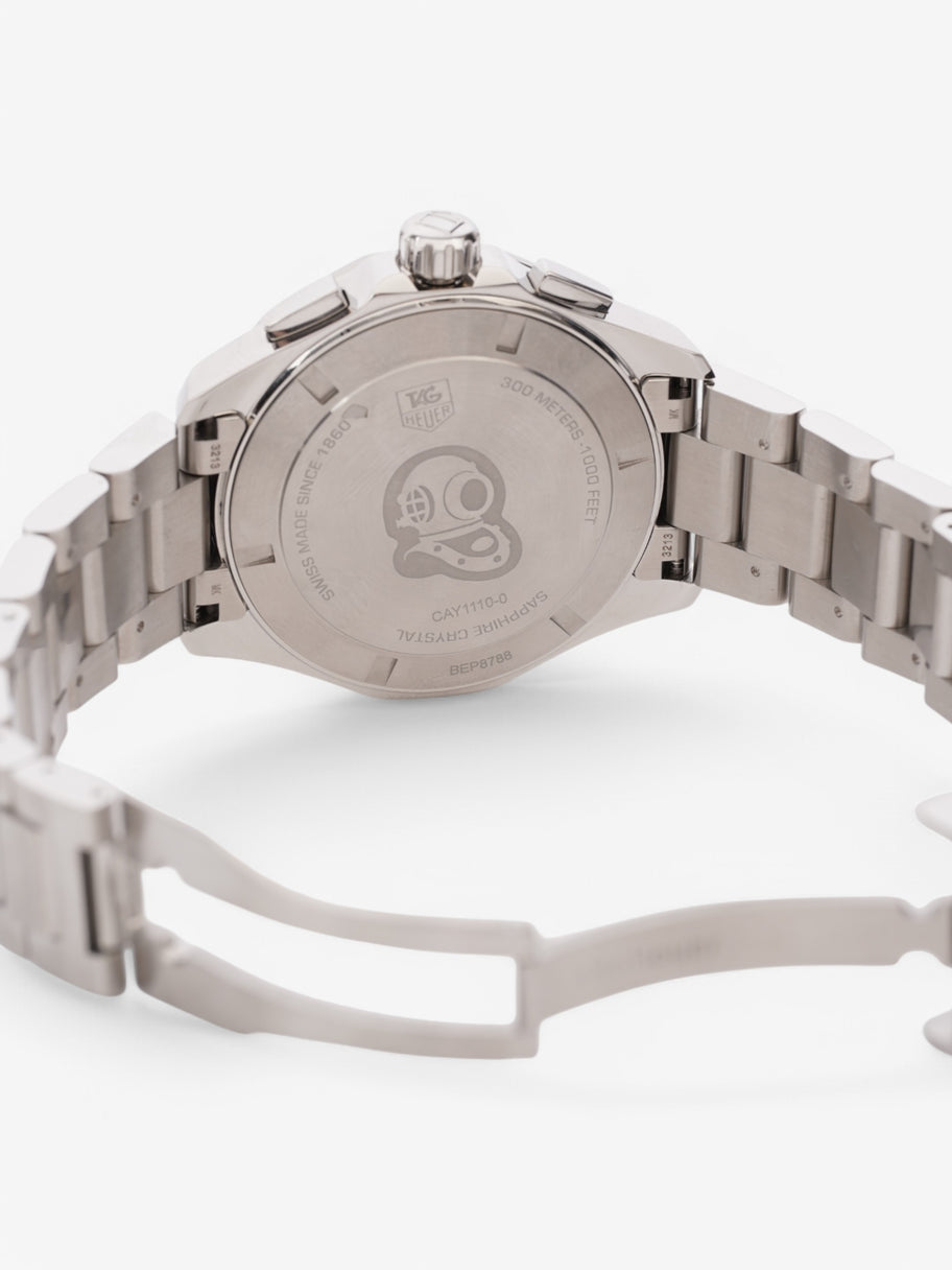 TAG Heuer Aqua Racer CAY1110-0 Black / Silver Stainless Steel 44mm Image 4