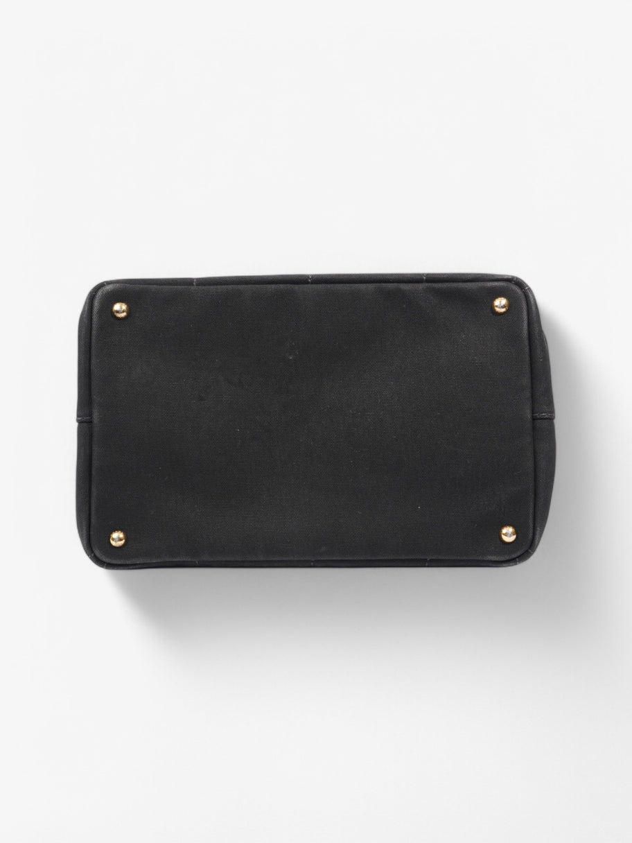 Prada 2 Way Handbag Black Canvas Image 6