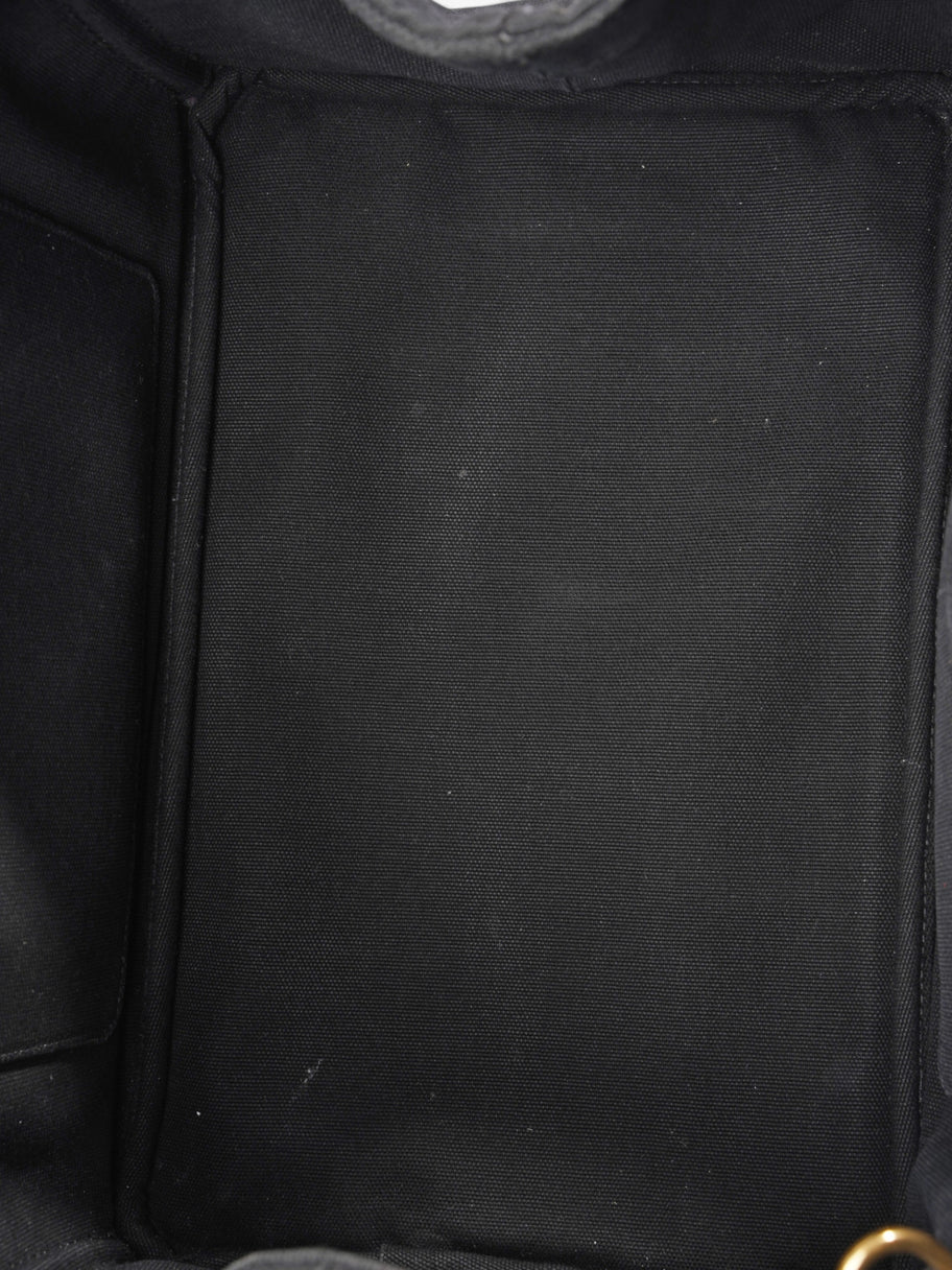 Prada 2 Way Handbag Black Canvas Image 8