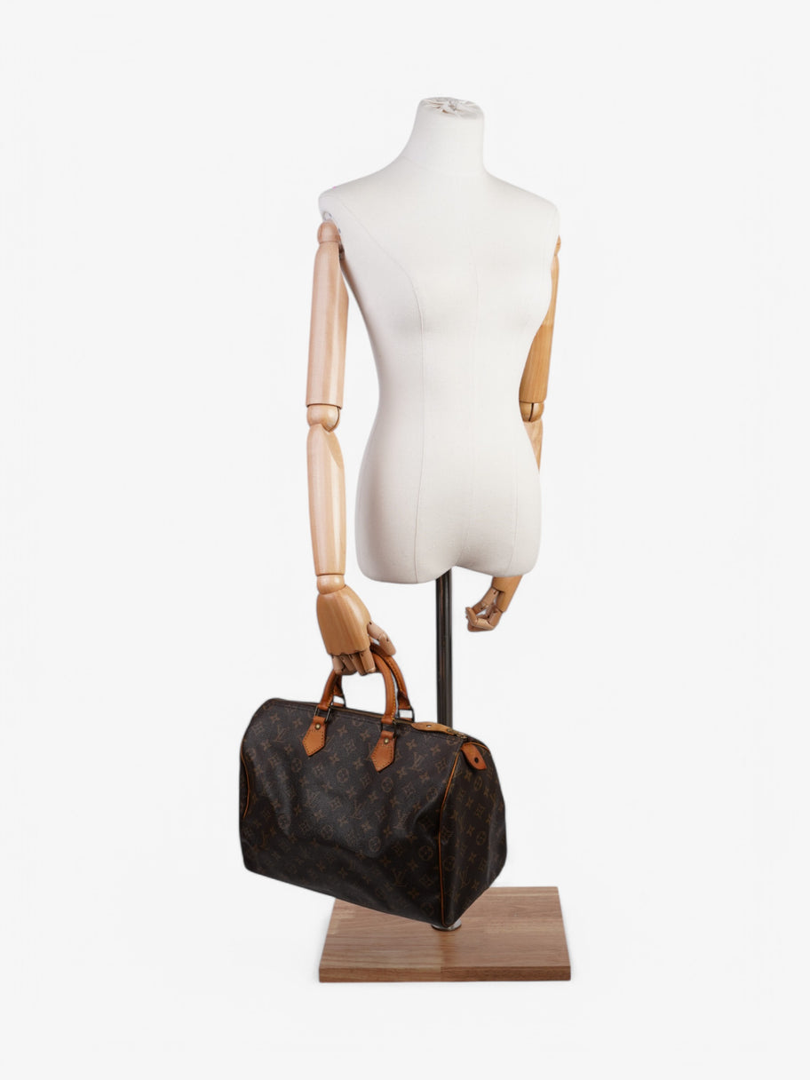 Louis Vuitton Speedy Monogram Coated Canvas 35 Image 2