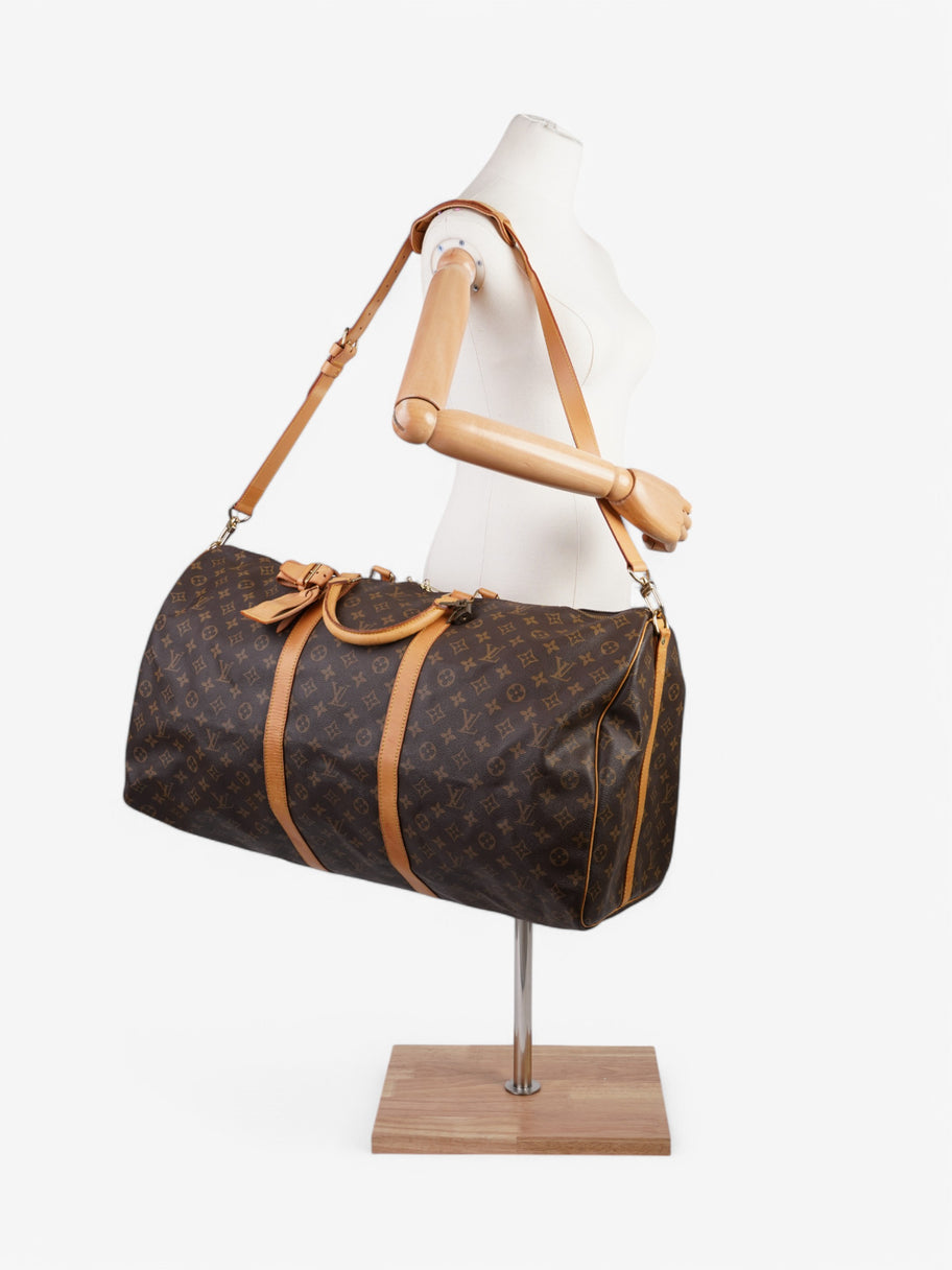 Louis Vuitton Keepall Bandouliere Monogram Coated Canvas 60 Image 2