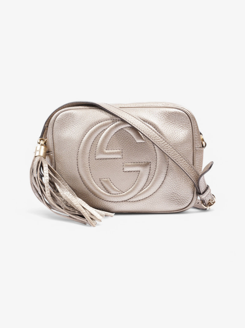  Gucci Soho Gold Leather