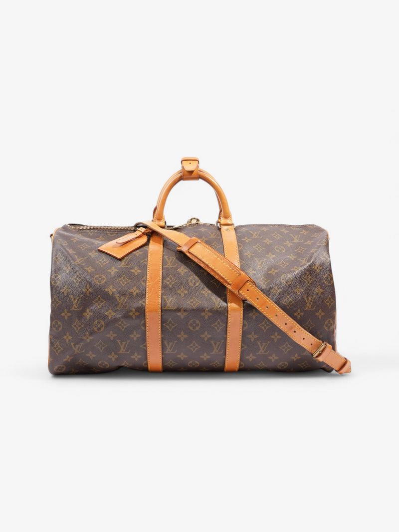  Louis Vuitton Keepall Bandouliere Monogram Coated Canvas 50