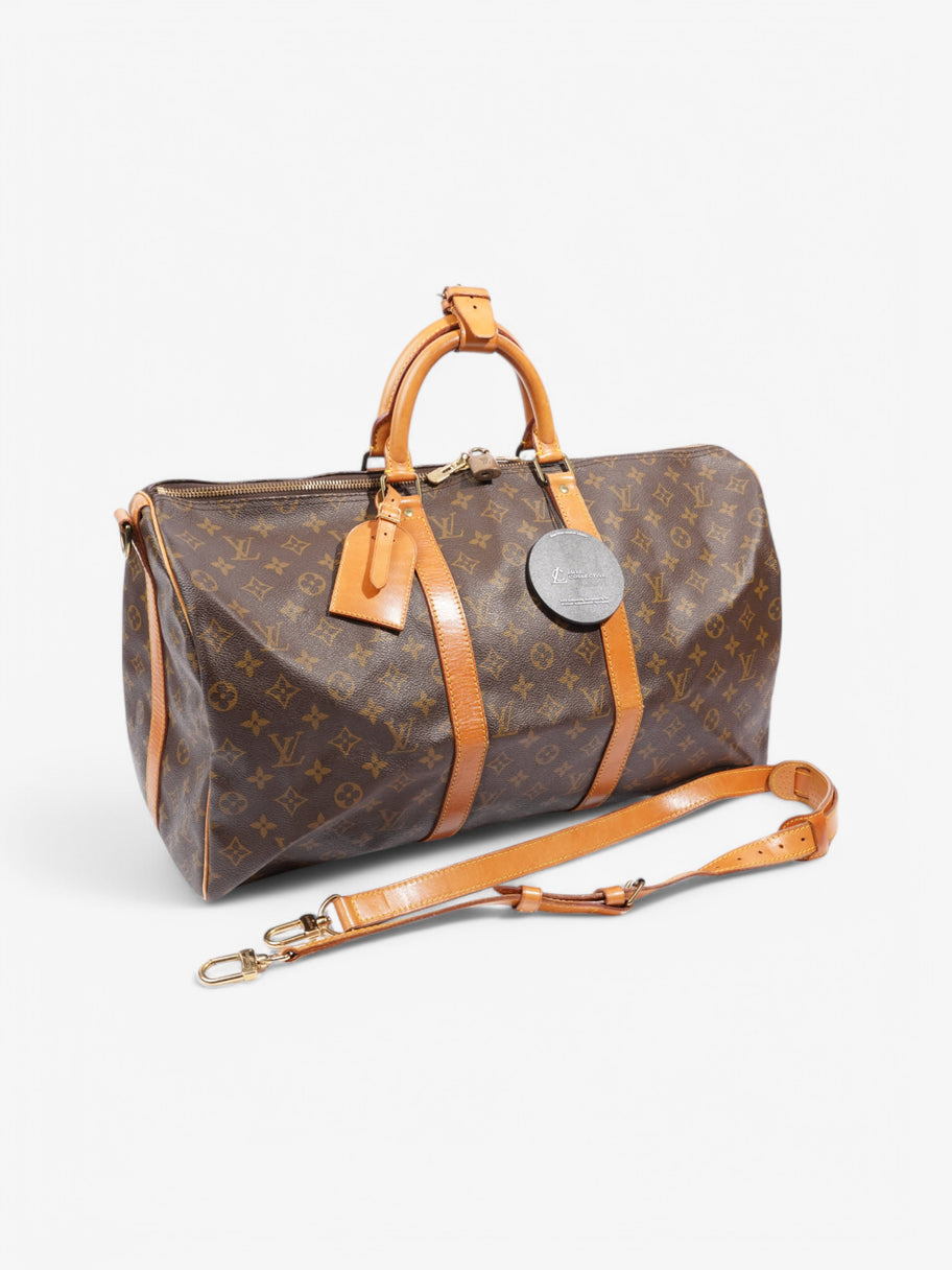 Louis Vuitton Keepall Bandouliere Monogram Coated Canvas 50 Image 10