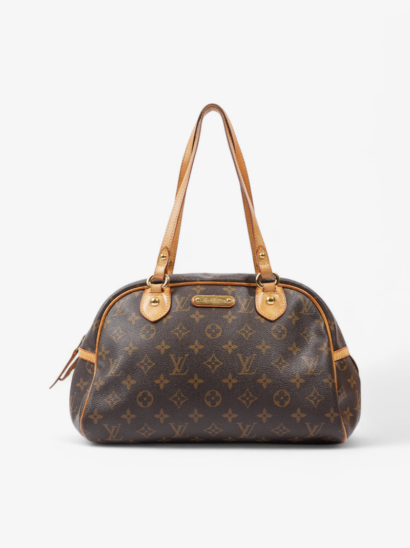  Louis Vuitton Montorgueil  Monogram Coated Canvas PM