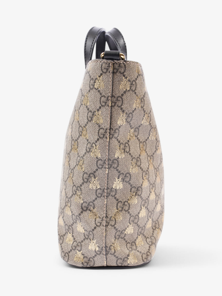 Gucci 2Way Handbag Supreme / Bee Coated Canvas Image 3