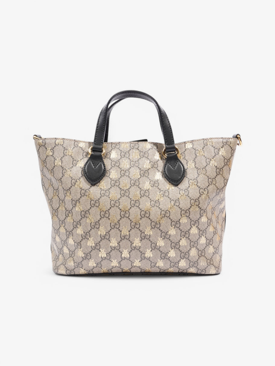Gucci 2Way Handbag Supreme / Bee Coated Canvas Image 4