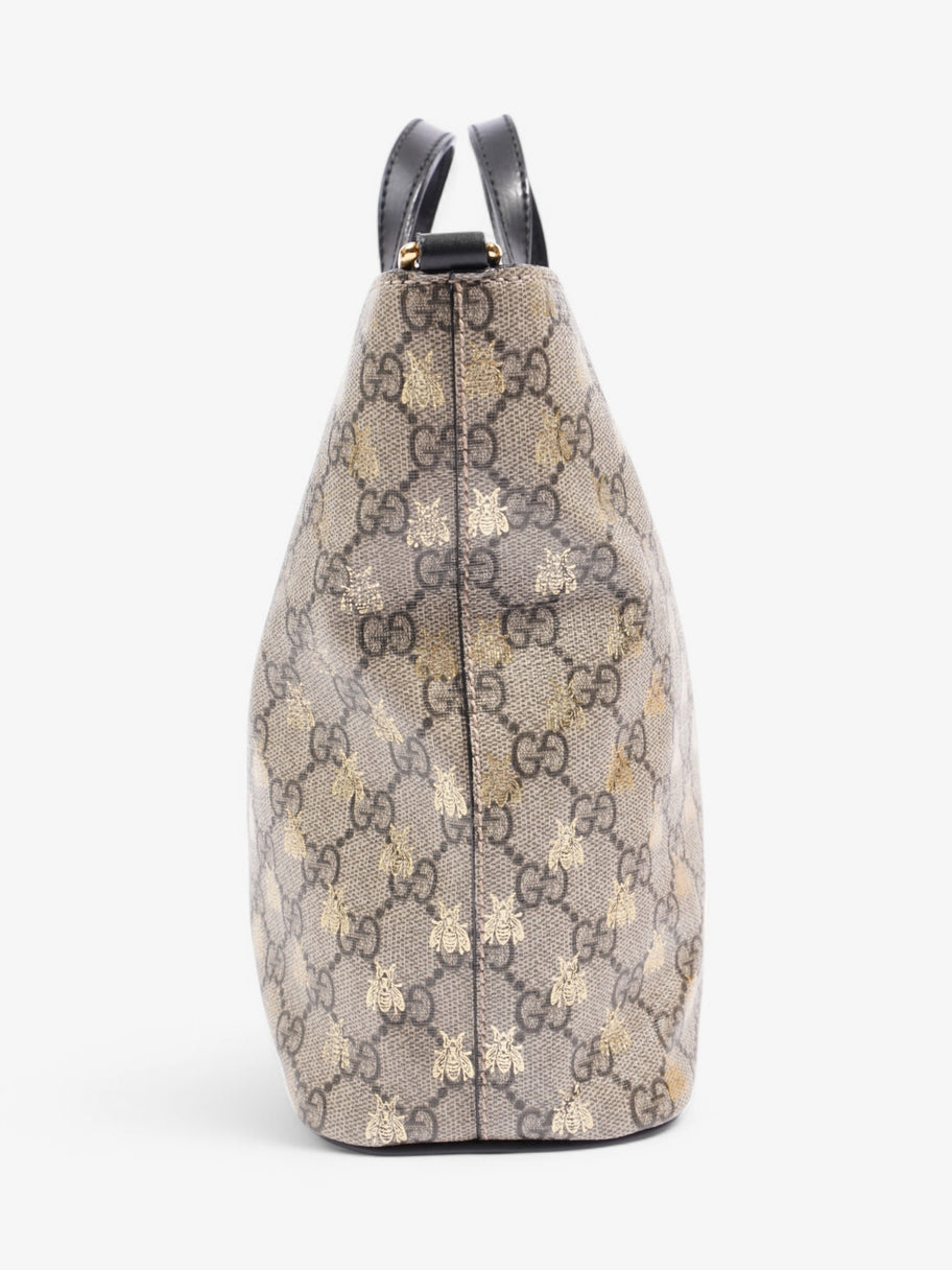 Gucci 2Way Handbag Supreme / Bee Coated Canvas Image 5