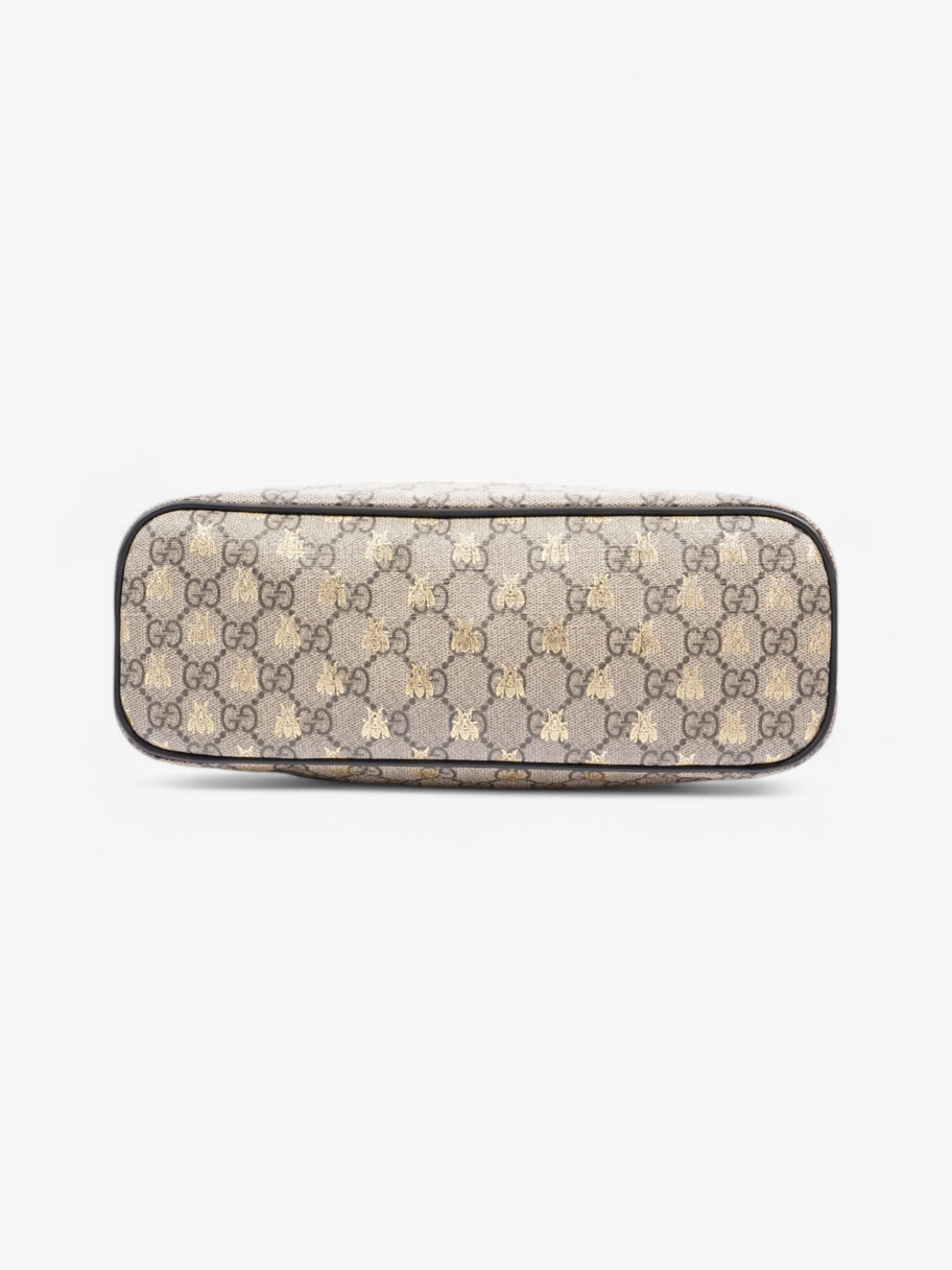Gucci 2Way Handbag Supreme / Bee Coated Canvas Image 6