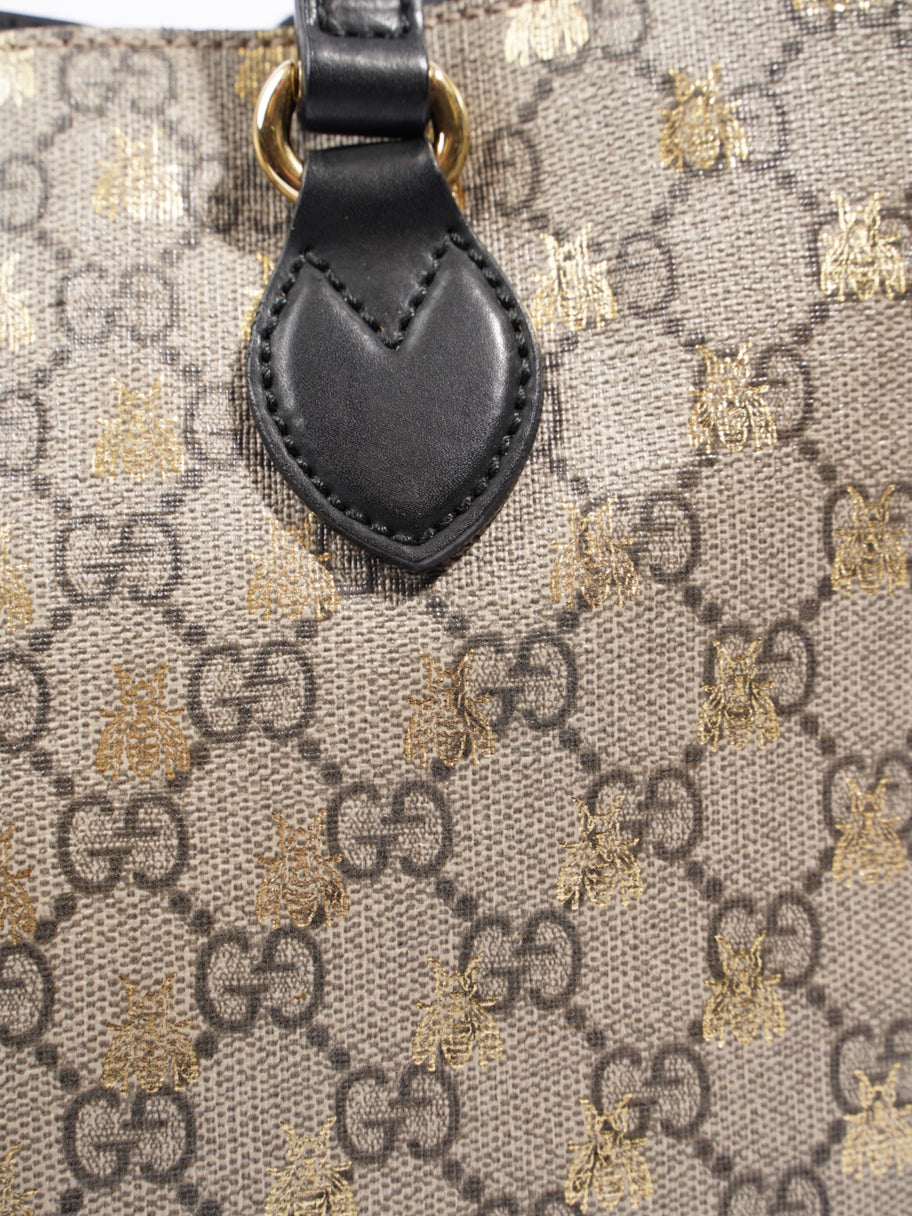 Gucci 2Way Handbag Supreme / Bee Coated Canvas Image 7