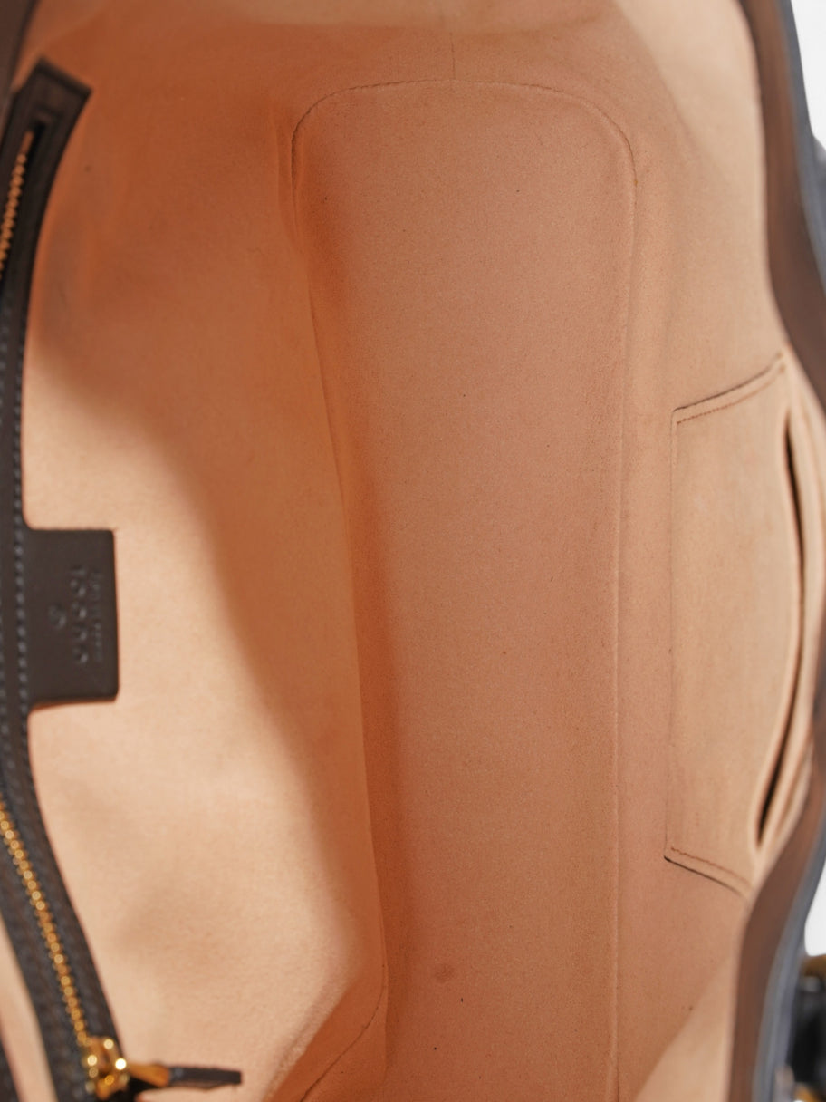 Gucci 2Way Handbag Supreme / Bee Coated Canvas Image 8