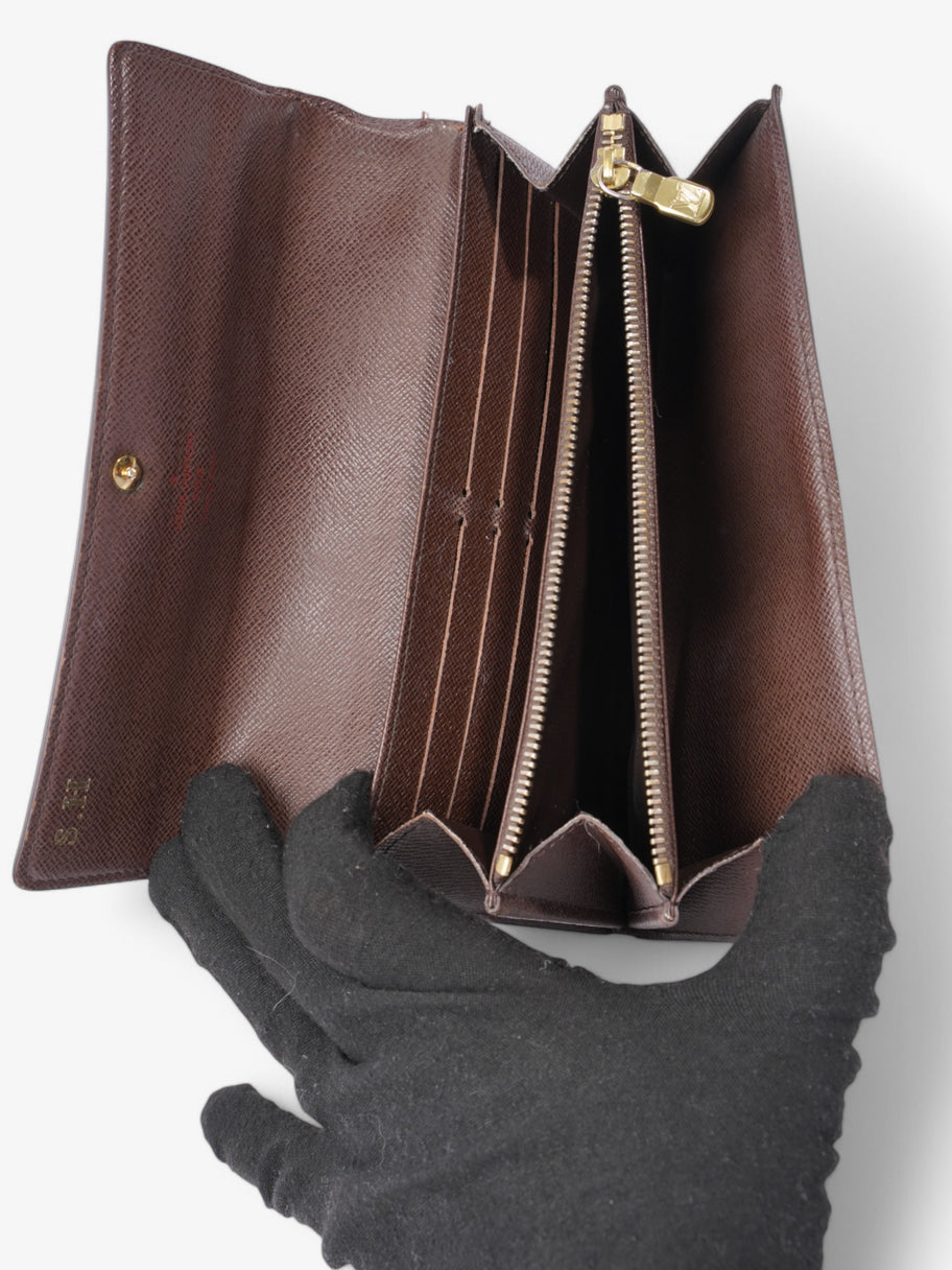 Louis Vuitton Sarah Wallet Damier Ebene Coated Canvas Image 3