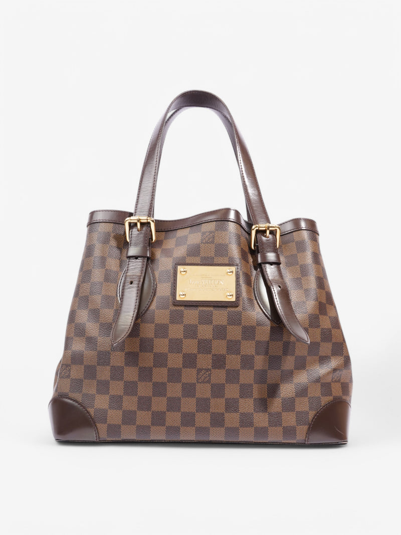  Louis Vuitton Hampstead Damier Ebene Coated Canvas MM