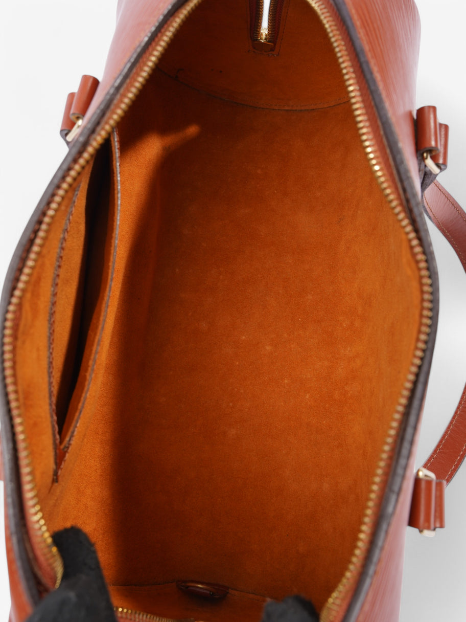 Louis Vuitton Soufflot  Red Epi Leather Image 8