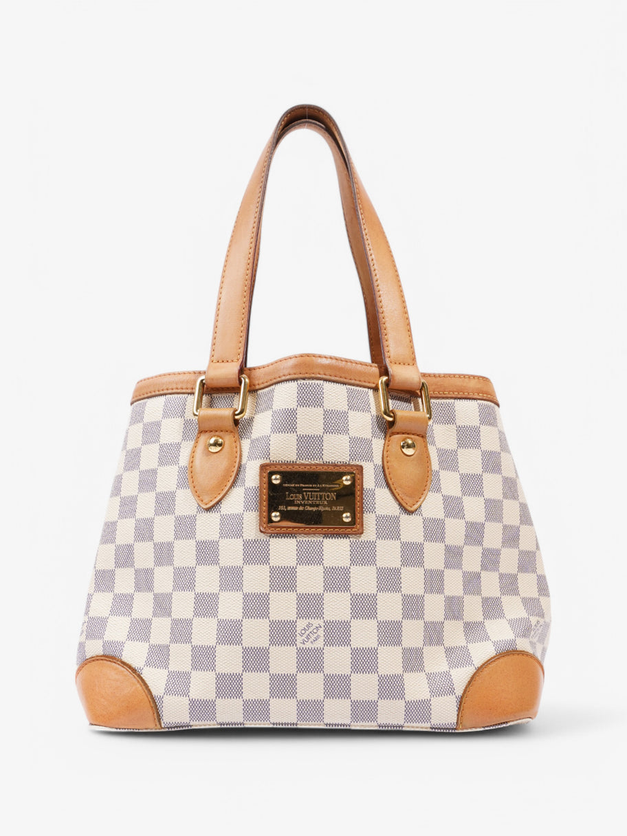 Louis Vuitton Hampstead Damier Azur Coated Canvas PM Image 1