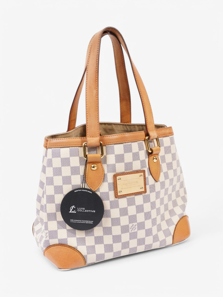 Louis Vuitton Hampstead Damier Azur Coated Canvas PM Image 9