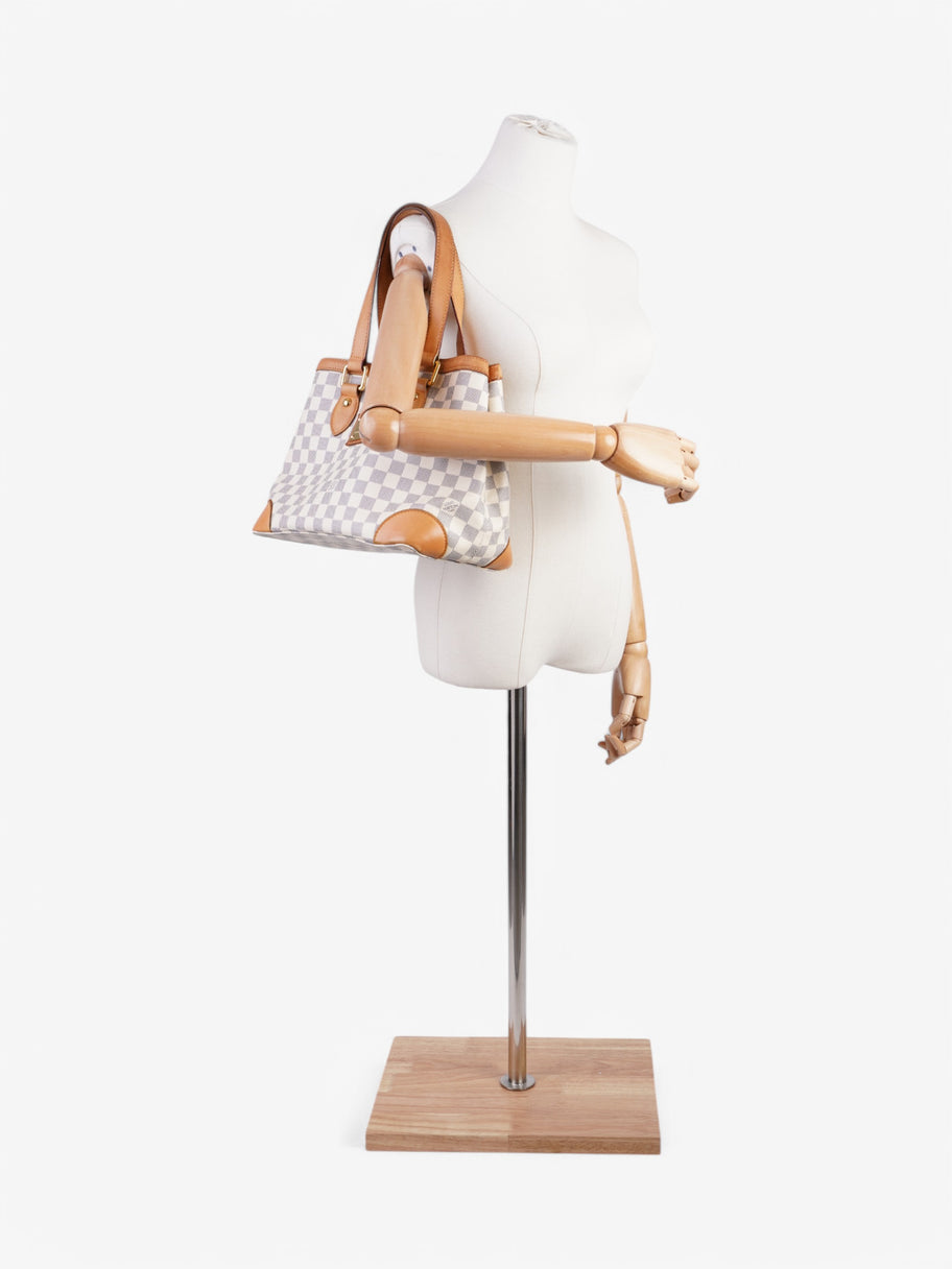 Louis Vuitton Hampstead Damier Azur Coated Canvas PM Image 2